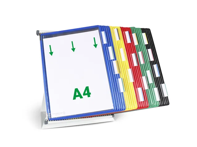 Zichtpanelensysteem bureau Tarifold A4 ass 30st