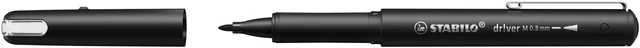 Fineliner STABILO dr!ver medium zwart