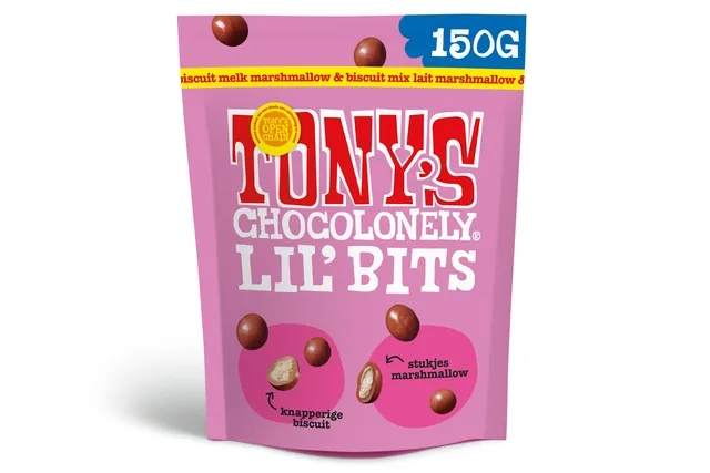 Chocolade Tony's Choco Lil Bits mar bisc 150 gram