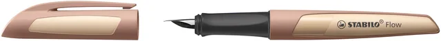 Vulpen STABILO Flow blister M lichtbruin