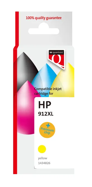 Inktcartridge Quantore Hp 912XL 3YL84AE hc zwart
