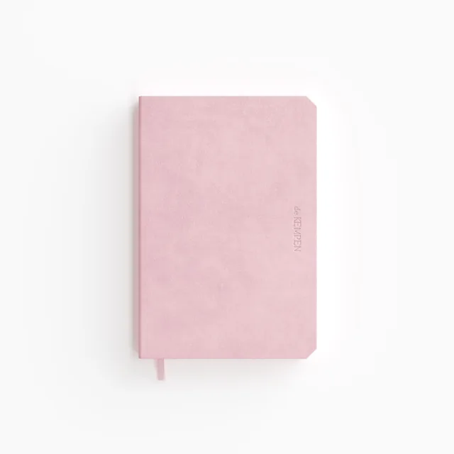 Notbk de KEMPEN Brut 110x160 blanco 160pag roze
