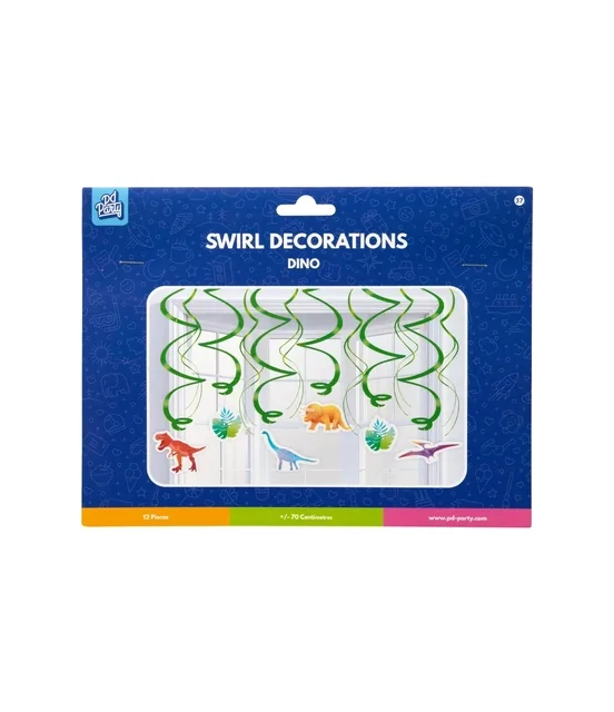 Swirl decorations Dino