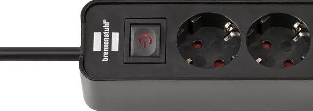 Stekkerdoos Brennenstuhl Eco 4vdig 2 USB C 1.5m zw