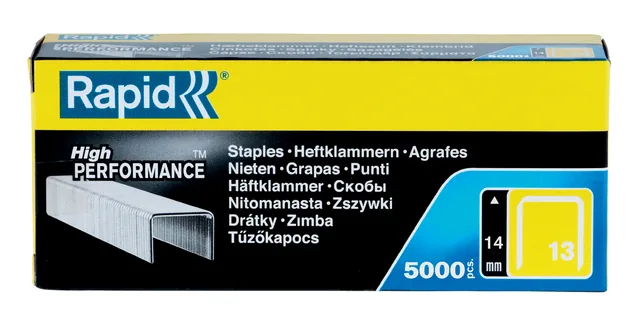 Nieten Rapid 13/14 gegalv fijndraad 5000 st