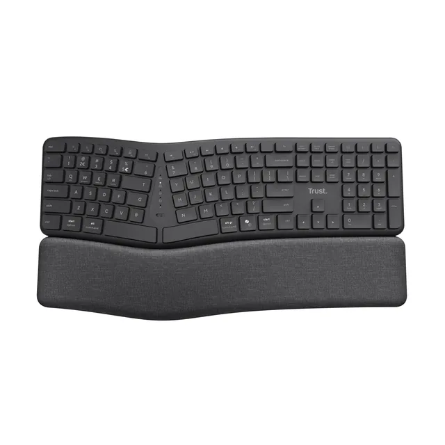 Toetsenbord Trust Keyra Ergo Multi draadloos