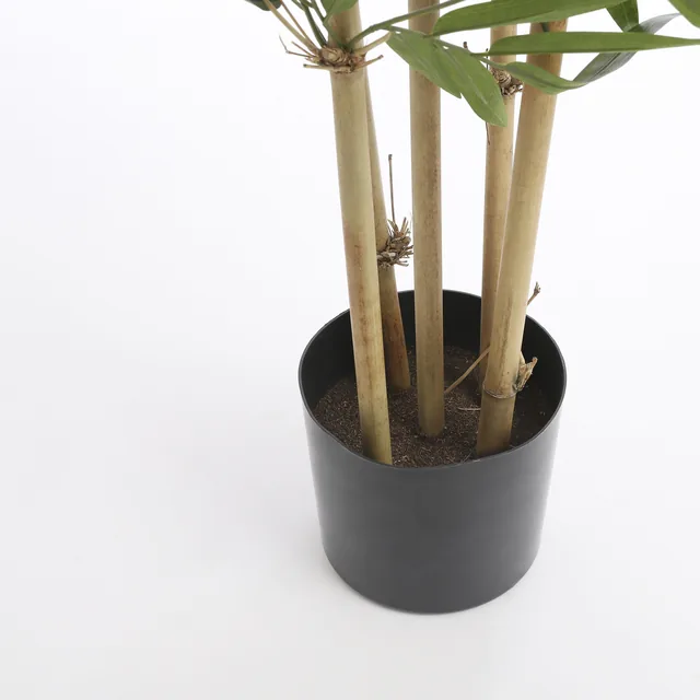 Kunstplant Mica Bamboe in plastic pot