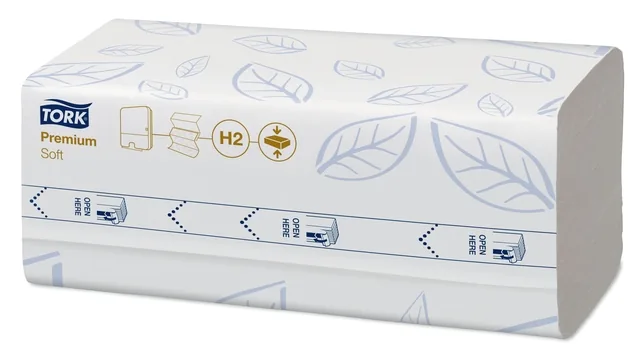 Handdoek Tork H2 Xpress compressed Premium 212x240