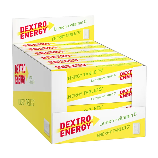 Energie tabletten Dextro Energy citroen pak 50 gr