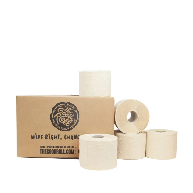 Toiletpapier TGR Panda Edition Naked 3laags 250vel