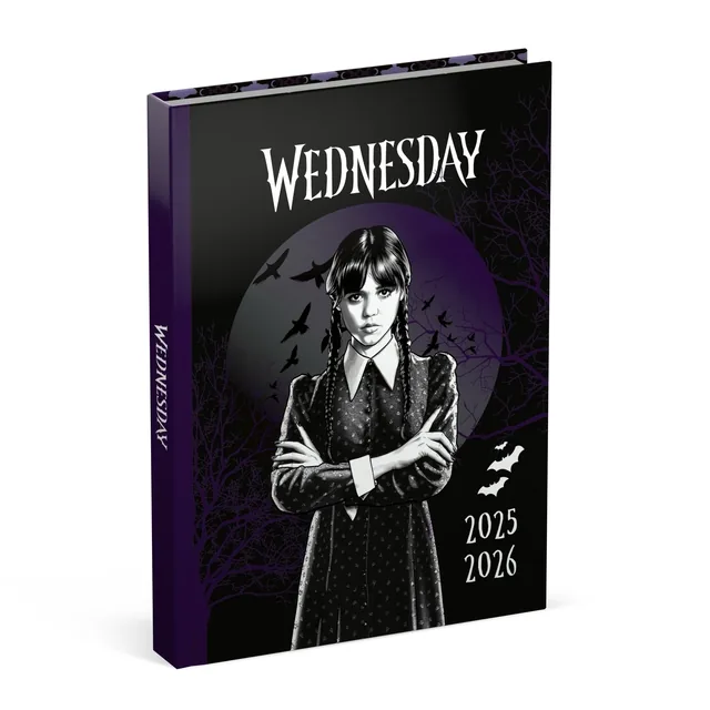 Schoolagenda 25-26 Lannoo Wednesday 1d/1p zwart