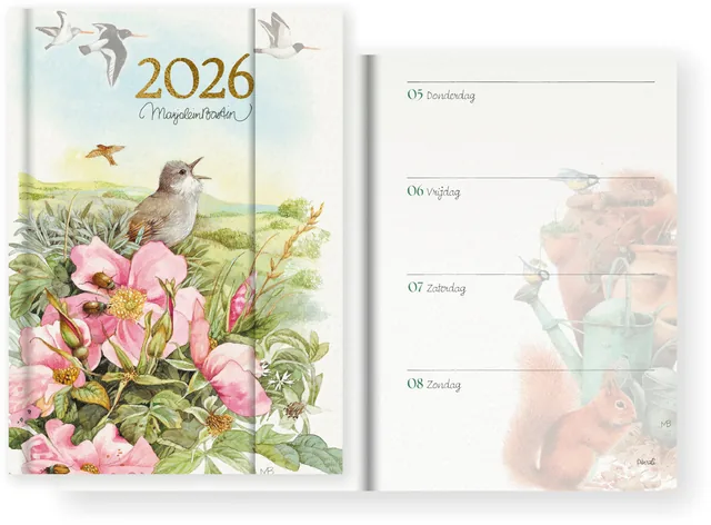Agenda 2026 Marjolein Bastin 7d/2p magneetsluiting