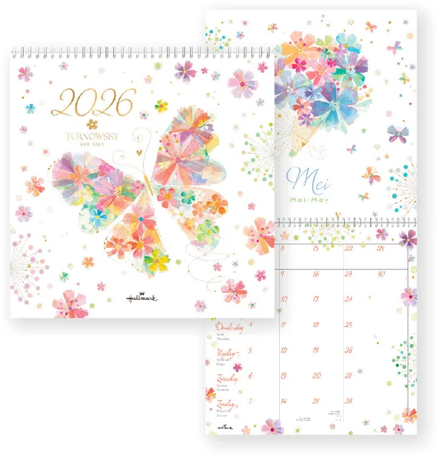 Maandkalender Hallmark 2026 Turnowsky