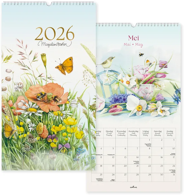 Maandkalender 2026 Marjolein Bastin L 1mnd/1p