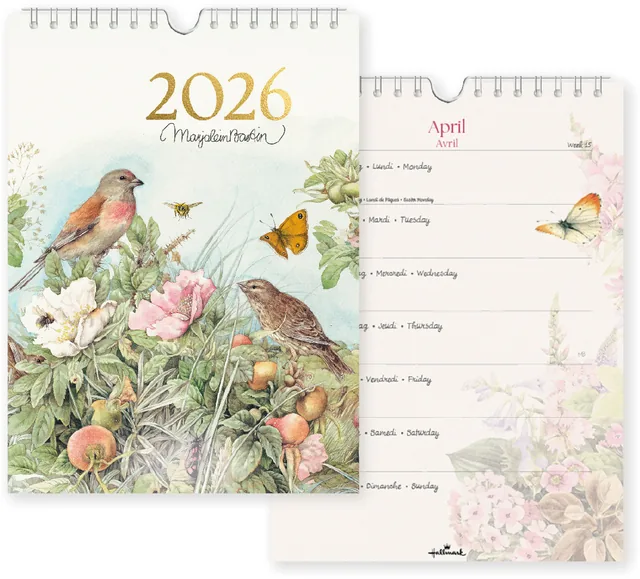 Kalender 2026 Marjolein Bastin vogels 7d/1p