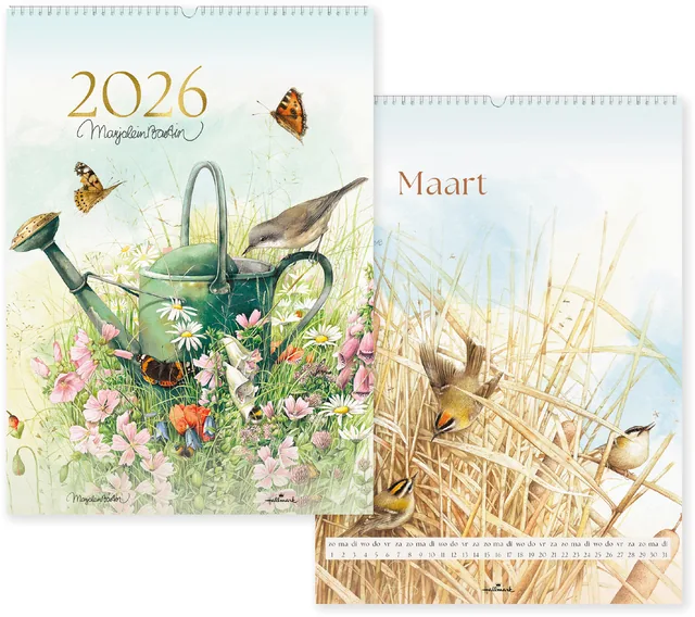 Maandkalender 2026 Marjolein Bastin XL 1mnd/1p