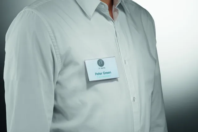 Badge Durable met magneet 54x90mm 25 stuks
