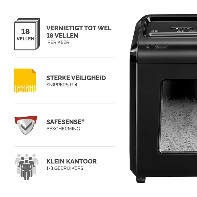 Papiervernietiger Fellowes Powershred 92CS 4x38mm