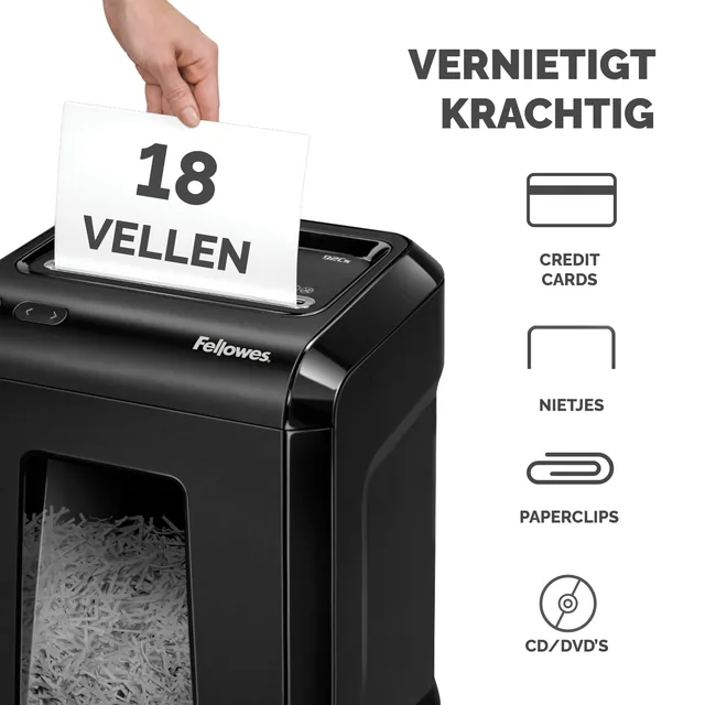 Papiervernietiger Fellowes Powershred 92CS 4x38mm
