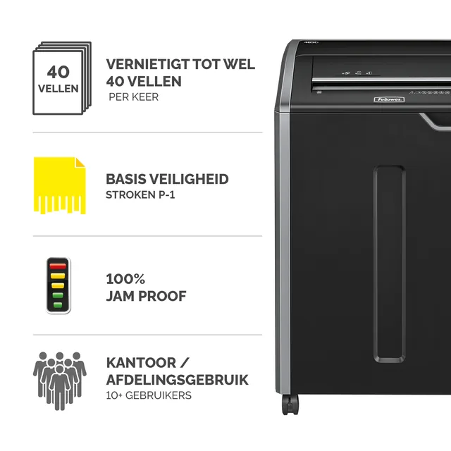 Papiervernietiger Fellowes Powershred 485I 5.8mm
