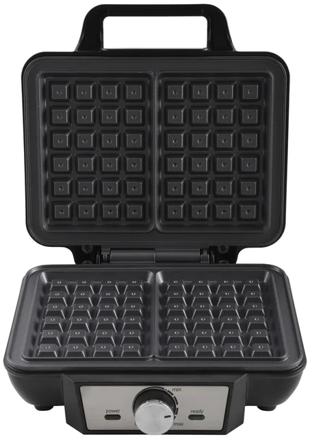 Wafelijzer  Tomado voor 2 wafels zwart
