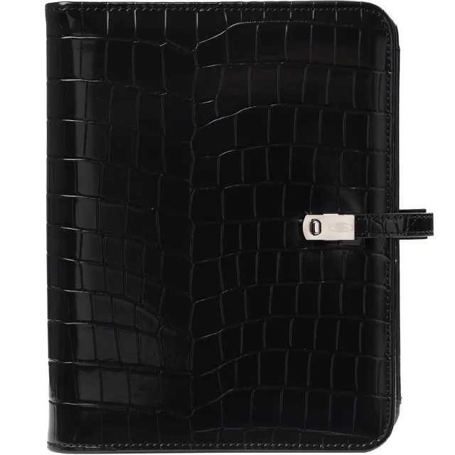 Organizer Kalpa A5 + ag26-27 7d/2p croco zwart