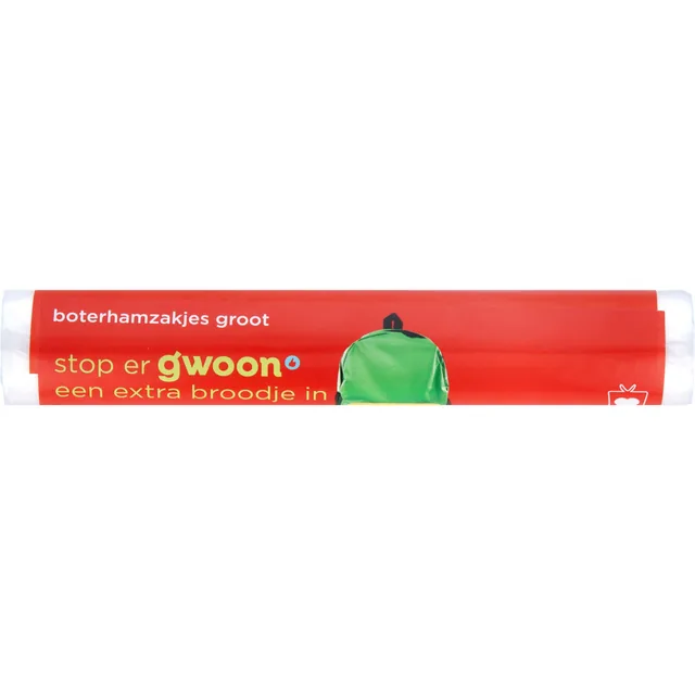 Boterhamzak Gwoon 80 stuks