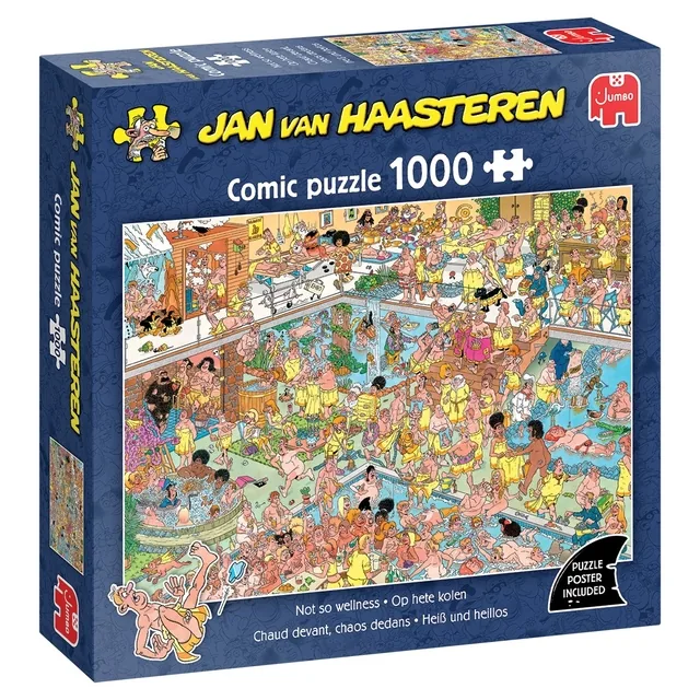 Puzzel JvH Op hete kolen 1000st