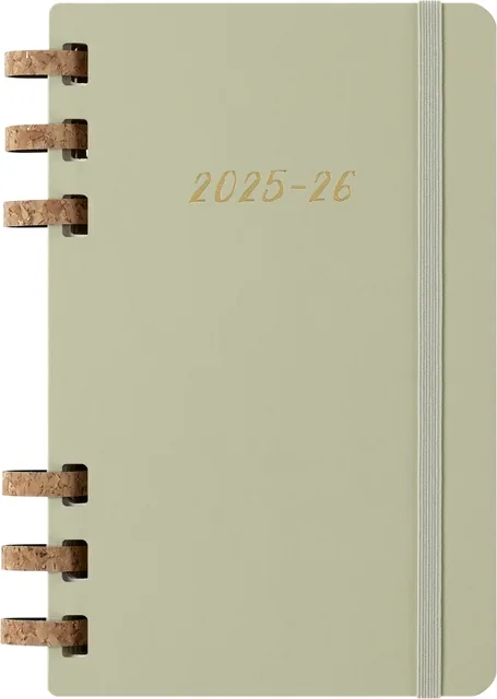Agenda 2025/2026 Msk Academic Spiral 7d/1p kiwi
