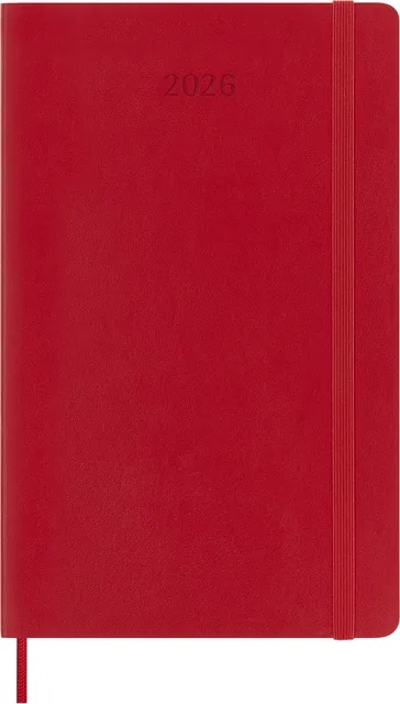 Agenda 2026 Msk Plan Week 7d/1p L sc scarlet red