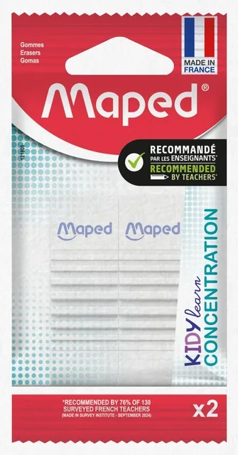 Gum Maped Kidy Learn Concentration set 2 stuks wit