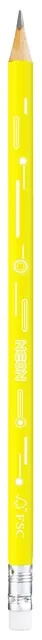 Potlood Maped Neon koker 72 stuks assorti