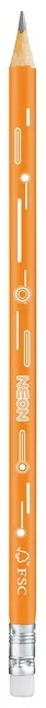 Potlood Maped Neon koker 72 stuks assorti