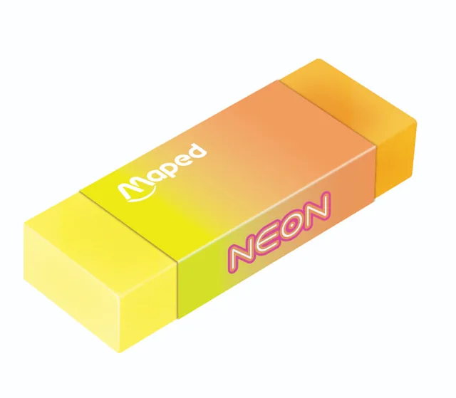 Gum Maped Neon set 2 stuks assorti