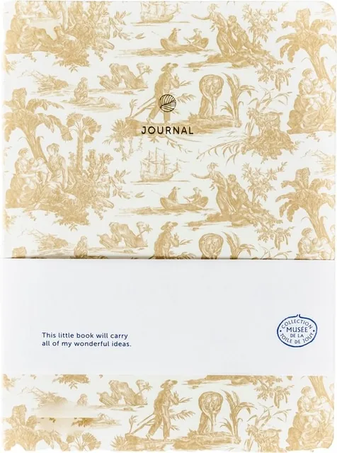 Notitieboek A5 Toile de Jouy ecru AJ
