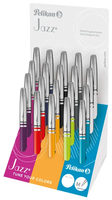 Balpen Pelikan Jazz Classic K35CD M assorti