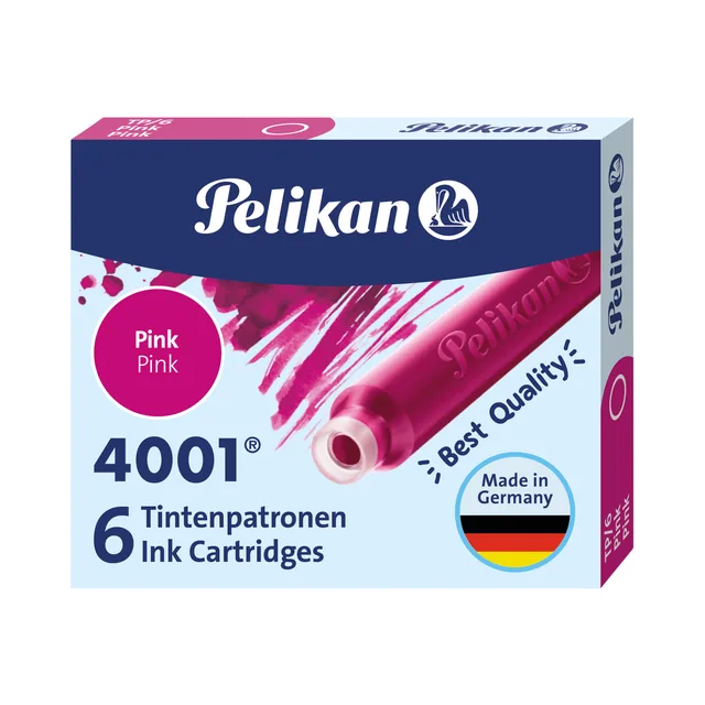 Inktpatroon Pelikan 4001 roze