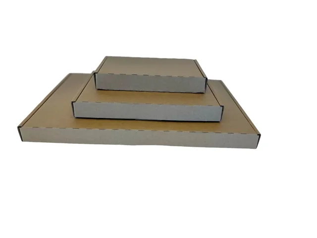 Brievenbusbox IEZZY A5 230x160x26mm karton bruin