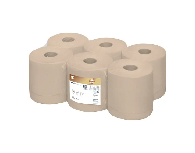 Poetspapier Satino CF1 PureSoft 2laags 6x150m