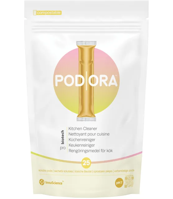 Keukenreiniger InnuScience PodOra pods 25 stuks