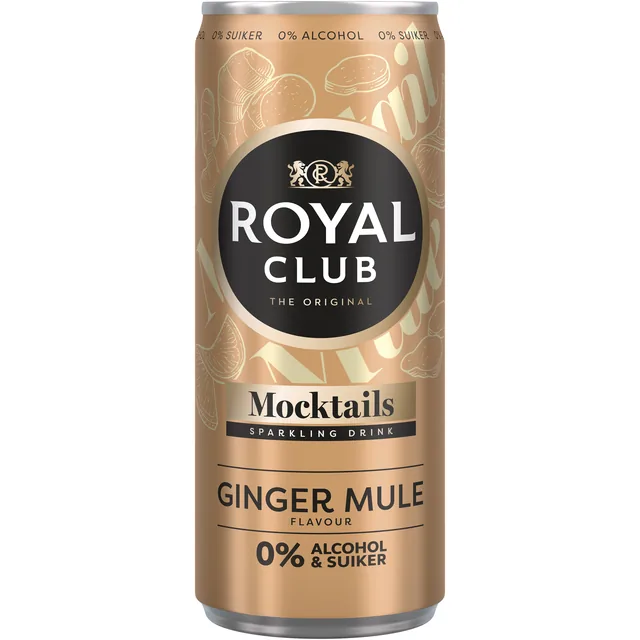 Mocktails Royal Club ging mu 0 suik alc bl 250ml