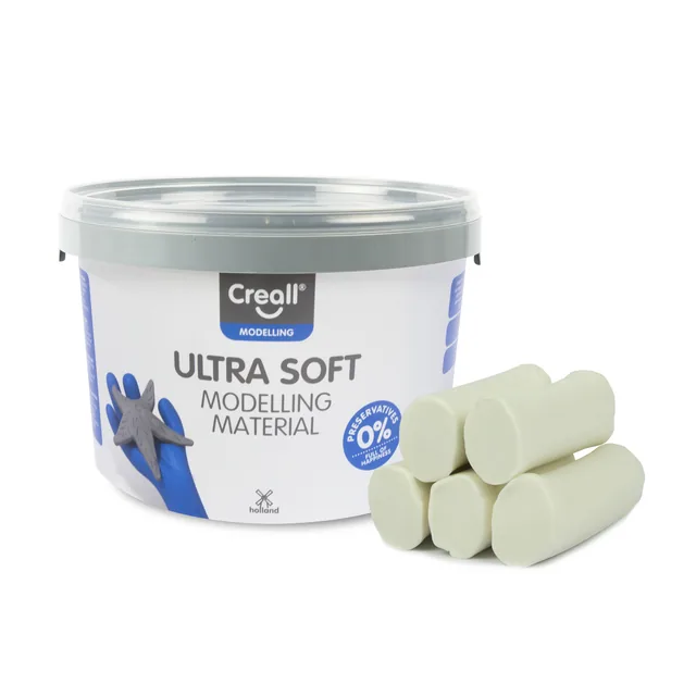Klei Creall Play-it Ultra Soft helder wit 1100gr