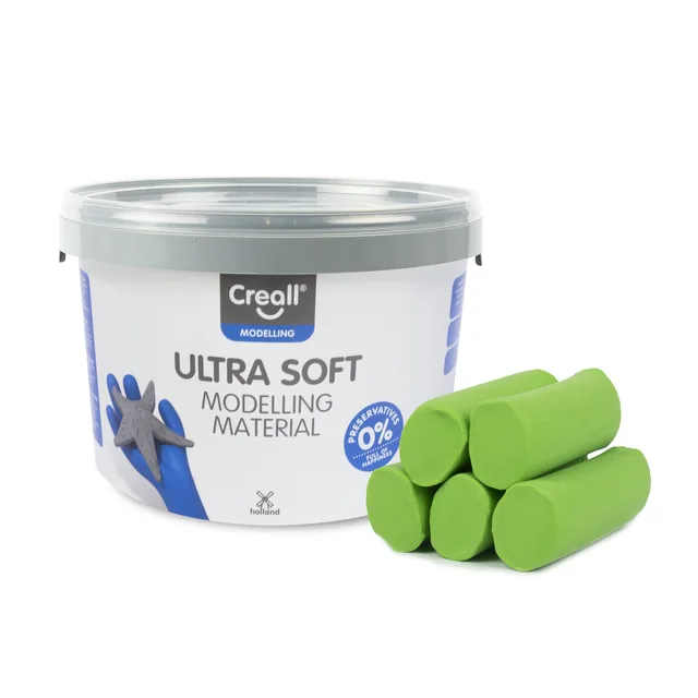Klei Creall Play-it Ultra Soft helder groen 1100gr
