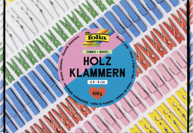Wasknijpers Folia jumbo 500gram