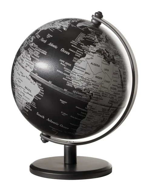 Globe Troika 13cm zwart-zilver