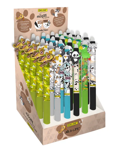 Gelschrijver Online Magixx Fun Wild Life 0.7mm ass