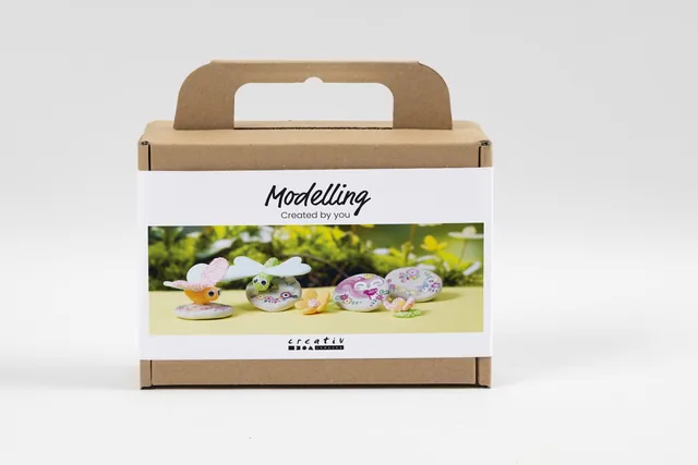 Hobbyset Creativ Company boetseren steen insect