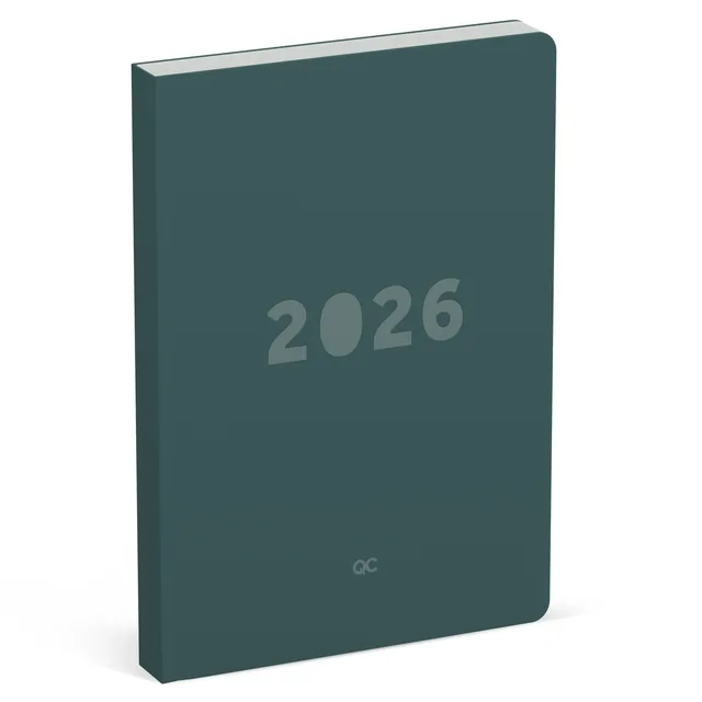 Agenda 2026 Lannoo A5 QC Colour 1dag/1pagina gn