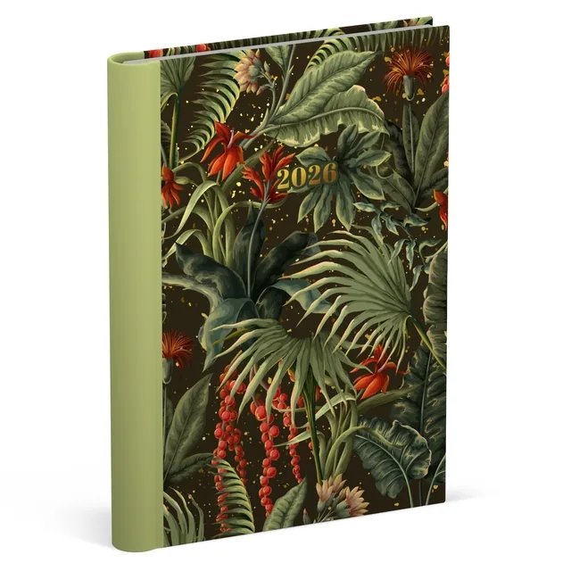 Agenda 2026 Lannoo 120x160 Botanic 7d/2p zw gn