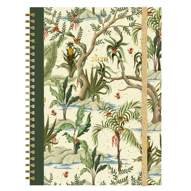 Agenda 2026 Lannoo bureau Botanic 7d/2p wit groen